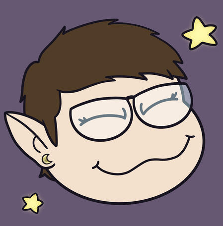 Profile picture of the artist in her persona form
